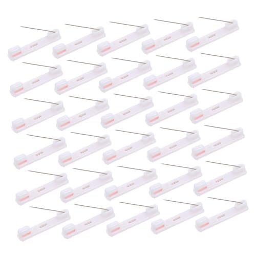 Veemoon 200stücke Namensschild-pins Aus Kunststoff Mit Selbstklebender Rückseite Für Ausweishalter Geeignet Für Konferenzen Ausstellungen Und Veranstaltungen von Veemoon