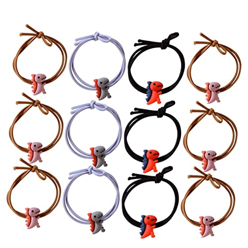 Veemoon 20stücke Dinosaurier Haarring Haarseil Gummiband Haarseil Junge Mädchen Dinosaurier Kopfbedeckung Haarschmuck Dinosaurier Stirnband Haargummis Haargummi von Veemoon