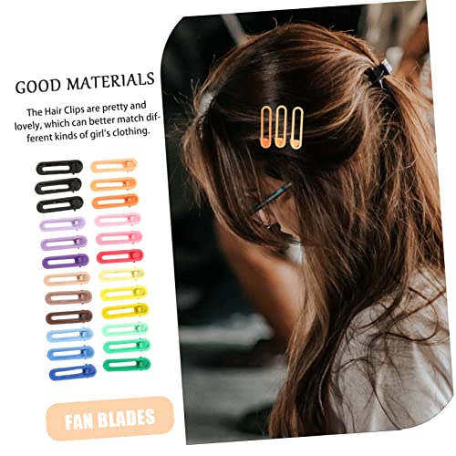 Veemoon 24 Stück Teiliges Haarschmuck Bunte Kleine Haarspangen aus Leichtem Material für Mädchen und Frauen Haarclips für Alltag Party Hochzeit und Festlichkeiten Farbenfrohe Accessoires von Veemoon