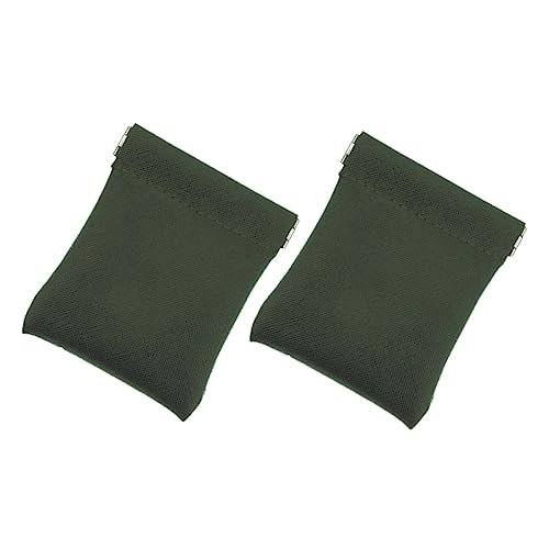 Veemoon 2stücke Geldbörse Pu Geldbeutel Einfach Portemonnaie Reisen Kopfhörertasche Leichte Geldbörse Tragbare Bargeld Taschen Münzfach Brieftasche von Veemoon