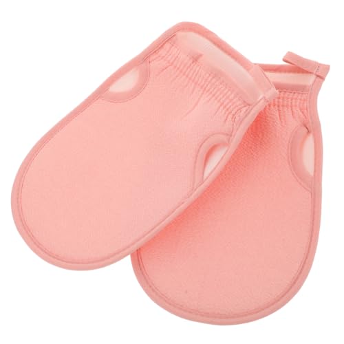 Veemoon 2stücke Peeling-handschuh Doppelseitiger Badehandschuh Für Körperpeeling Schrubbhandschuh Für Tiefenpeeling Geeignet Für Männer Und Frauen Aller Hauttypen von Veemoon