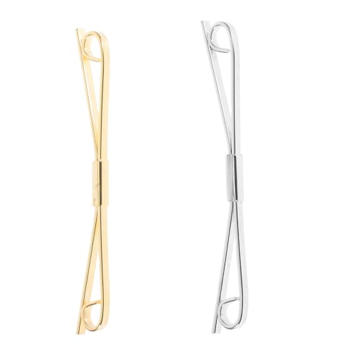 Veemoon 2stücke Kreative Damen Schalklammern Strickjacke Kragenclip Kupfer Kragenhalter Cardigan Verschluß Clip von Veemoon