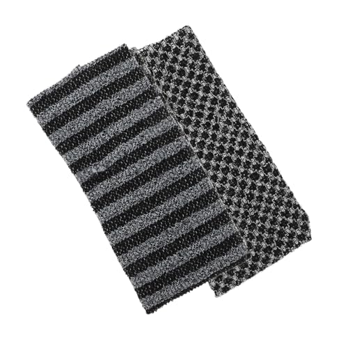 Veemoon 2Stücke Lange Badehandtücher zur Hautreinigung Doppelseitige Peeling Handtücher für Effektive Körperpflege und Tiefenreinigung von Veemoon