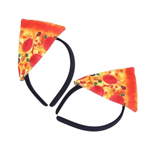 Veemoon 2stücke Pizza Haarreif Für Halloween Und Weihnachten Lustige Kopfbedeckung Für Junge Mädchen Und Erwachsene Für Kostümpartys Und Festliche Anlässe von Veemoon