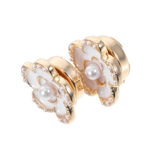 Veemoon 2Stücke Manschettenknöpfe für Damen Elegantes Hemdzubehör Langlebiger Legierung Perfektes Accessoire für Hochzeit Festliche Anlässe von Veemoon