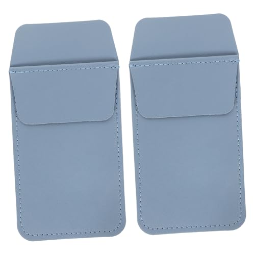 Veemoon Pu Leder Stifthülle 2 Stücke Tragbare Bleistifttasche Für Krankenschwestern Und Ärzte Organizer Für Stifte Anti Verlust Design Multifunktionale Stiftaufbewahrung Praktischer von Veemoon