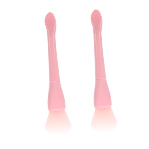 Veemoon 2stücke Silikon-masken-applikator Mit Fischschwanz Und Löffel-enden Für Präzises Auftragen Wiederverwendbar Und Einfach Zu Reinigen Für Gesichtspflege von Veemoon