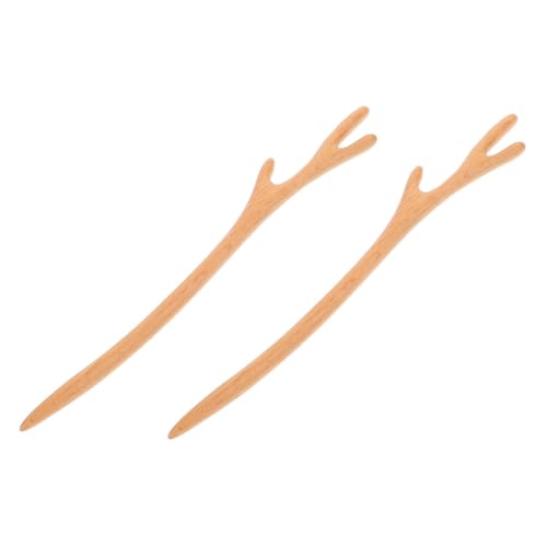 Veemoon 2Stücke Vintage Haarstäbchen aus Dekorative Antler Haarnadeln für Damen für Hochsteckfrisuren und Besondere Anlässe als für Veemoon 2Stücke Vintage Haarstäbchen aus Dekorative Antler Haarnadeln für Damen für Hochsteckfrisuren und Besondere Anlässe als für von Veemoon