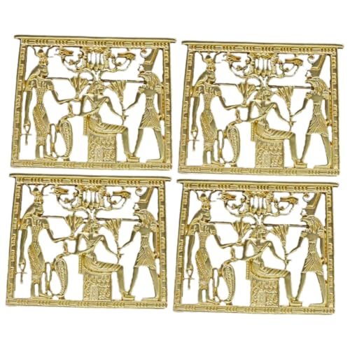 Veemoon 2er Set Ägyptische Pharaonen Broschen – Und Pins Legierung - Ideal Für Rucksäcke - Oder Als Für Sammler Und Ägyptenliebhaber von Veemoon