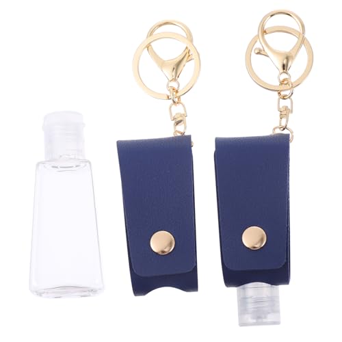 Veemoon 2sätze Hand-schlüsselanhänger Für Reise Flaschenhalter in Reisegröße Tragbar Und Praktisch Für Unterwegs Geeignet Für Gesichtspflege Duschgel Handcreme Lotion von Veemoon