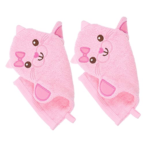 Veemoon 2stücke Duschhandschuhe Mit Tiermotiven Für Junge Mädchen Badeschaumhandschuhe Für Kleinkinder Kinderwaschlappen Mit Cartoon-design Badehandschuhe von Veemoon