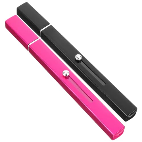 Veemoon 2stücke Lippenstift Applikator Pinsel Einziehbar Lipgloss Pinsel Doppelseitig Make-up Werkzeug Kosmetikpinsel Für Frauen von Veemoon