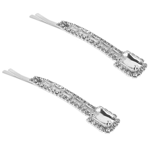 Veemoon 2stücke Strass-haarspange Aus Kleine Bling-haarnadeln Glitzernde Clips Für Frauen Und Mädchen Accessoires Für Hochzeit Und Party Sicherer Halt Und Langlebiges Design von Veemoon