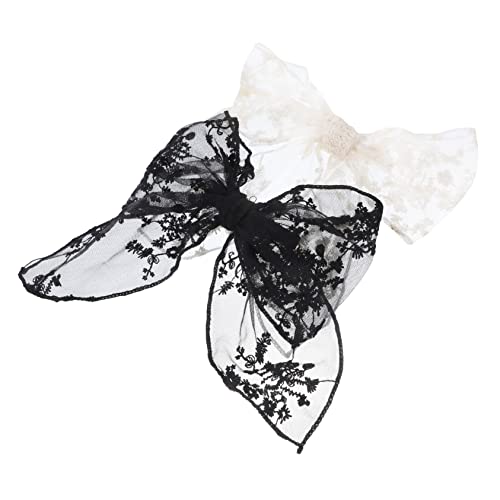 Veemoon 2stücke Vintage Haarschleifen Für Damen Mit Spitze Und Metall Haarschmuck Für Mädchen Große Schleifen Haarspangen Klassisch Und Zart Für Hochzeit Geburtstag Und von Veemoon