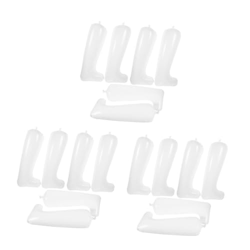 Veemoon 3 Paar Aufblasbare Stiefelspanner PVC - 32 Cm - Mit Rückschlagventil – Praktische Schuhhalter Zur Formstabilisierung Und Faltenvorbeugung Für Damen Und Herrenschuhe von Veemoon