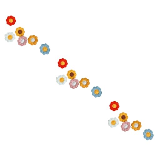 Veemoon 3 Sätze Blumen Haarnadel Brosche Clips Für Haarschmuck Bobby Pins Für Frauen Dekorative Brosche Filzbrosche Wollgarnbrosche Blumen Brustnadel 6 Stück * 3 Zufällige Farbe von Veemoon