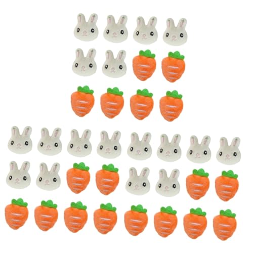 Veemoon 3 Sätze Kawaii Karotten Kaninchen Broschen Teilig Niedliche Anstecknadeln Für Kleidung Taschen Hüte Accessoires Für Tägliche Nutzung Erwachsene 12 Stücke * 3 von Veemoon