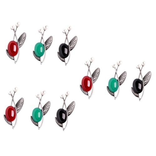 Veemoon 3 Sätze Teiliges Vintage Zweig Brosche Legierung Retro Anstecknadel Für Damen Modisches Kleidungsaccessoire Schals Taschen Kleider 3 Stück * 3 von Veemoon