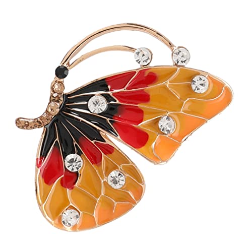 Veemoon 3 Stck. Alloy Rhinestone Brosche Anstecknadel für Kleidung Taschen Hüte für Hochzeiten Partys Formelle Anlässe für Freunde Handwerkskunst Einfache Handhabung von Veemoon
