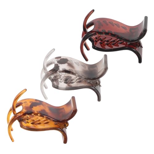 Veemoon 3 Stück Hochsteckfrisur Haarspangen Ponytail Claw Clips für Hochsteckfrisuren Haarklemmen für Damen für Langanhaltende Styles Geeignet für Verschiedene Anlässe von Veemoon