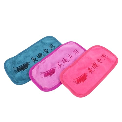 Veemoon 3 Stück Teiliges Bunte Weiche Stirnkissen aus Sanftem Stoff Wiederverwendbar Rutschfest für Wimpernverlängerung Komfortable Make Up Handtücher Geeignet für Kosmetik und Beauty Veemoon 3 Stück Teiliges Bunte Weiche Stirnkissen aus Sanftem Stoff Wiederverwendbar Rutschfest für Wimpernverlängerung Komfortable Make Up Handtücher Geeignet für Kosmetik und Beauty von Veemoon