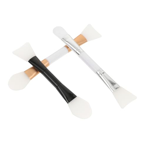 Veemoon 3 Stück Teiliges Dual End Silikon Maskenpinsel Hautfreundlich Leicht Langlebig Flexibel für DIY Gesichtscreme und Schlamm Masken Tragbar als für Frauen und Veemoon 3 Stück Teiliges Dual End Silikon Maskenpinsel Hautfreundlich Leicht Langlebig Flexibel für DIY Gesichtscreme und Schlamm Masken Tragbar als für Frauen und von Veemoon