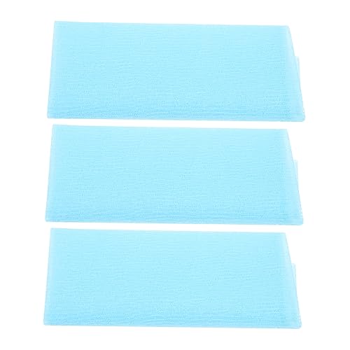 Veemoon 3 Stück Exfolierende Badetücher Langes Peeling Handtuch aus Nylon für Sanfte Körperreinigung für Dusche und Wellness von Veemoon