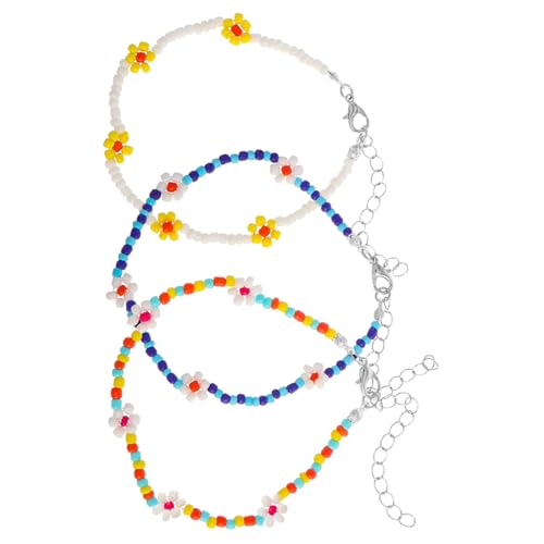 Veemoon 3 Stück Urlaubsküste Knöchelkette sommer fußkettchen armband Strandarmband Schmuck Strand Fußkettchen Armband stapelbares Perlen-Fußkettchen Legierung Veemoon 3 Stück Urlaubsküste Knöchelkette sommer fußkettchen armband Strandarmband Schmuck Strand Fußkettchen Armband stapelbares Perlen-Fußkettchen Legierung von Veemoon