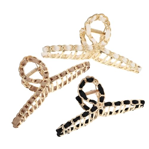 Veemoon 3stücke Metall Haar Clips Haar Klemme Für Frauen Pferdeschwanz Halter Für Täglichen Gebrauch Und Reisen von Veemoon