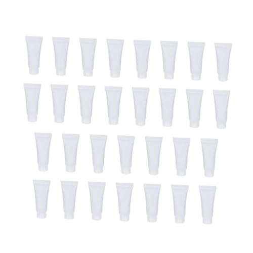 Veemoon 30 Stück Reise Kosmetik Spender Flaschen Quetschflaschen für Lotionen Handcreme Shampoo Frosted Design für Toilettenartikel und Flüssigkeiten von Veemoon