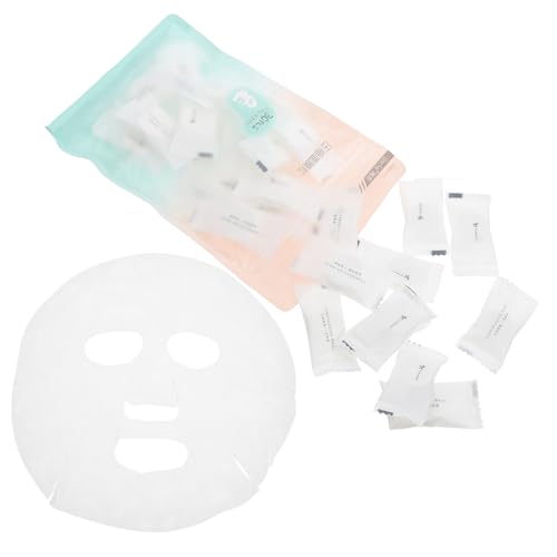 Veemoon 30 Stück Teiliges Komprimierte DIY Gesichtsmaske aus Baumwolle Hautfreundliches Einzeln Verpacktes Maskenpapier für Hauttypen Praktisch für Unterwegs und Vielseitige Hautpflege von Veemoon