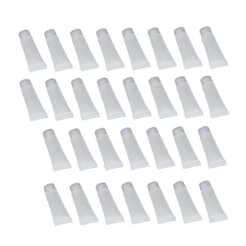 Veemoon 30 Stück Teiliges Squeeze Flaschen für Kosmetik Frosted Design Leere Reisebehälter für Handcreme Waschgel und Flüssigkeiten für Unterwegs Hygiene von Veemoon