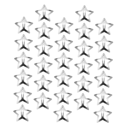 Veemoon 30stücke Sternförmige Haarspangen Druckknopf Haarnadeln Für Mädchen Frauen Haarstyling-accessoires Stern Haarschmuck von Veemoon