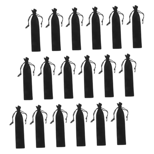 Veemoon 30 Stück Weiche Stift Aufbewahrungstaschen Multifunktionale Drawstring Hülle für Füllfederhalter und Kugelschreiber von Veemoon