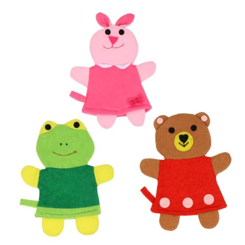 Veemoon 3Stücke Bad Schwamm Handschuhe Cartoon Tier Design Duschhandschuhe für Sanfte und Massage für Junge Mädchen und Kleinkinder Farbenfrohe Verpackung von Veemoon