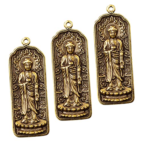Veemoon 3stücke Messing Anhänger Schlüsselanhänger Kreativ Diy Charms Hängendes Ornament Schlüsselanhänger Hergestellt Aus Hochwertigem Messing Für Basteln Und Dekoration von Veemoon
