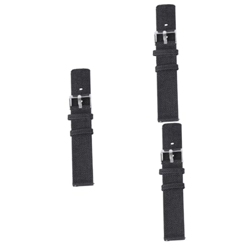 Veemoon 3st Galaxywatch Active Armband Nylon-uhrenarmband Ersatz Uhrenarmbänder Lederbänder Für Männer Uhrenarmband Aus Leder Band Für Aktiv Canvas-uhrenarmband Gurt Intelligent von Veemoon