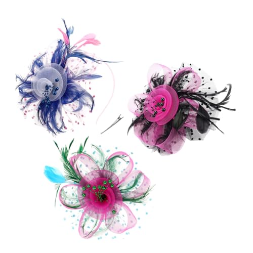 Veemoon 3stücke Fascinators Hüte Für Damen Teeparty-hüte Fascinator-hüte Für Damen -stirnband -haarband Im Geeignet Für Hochzeiten Abendpartys Bankette Und von Veemoon