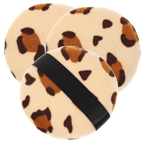 Veemoon 3stücke Puderpad Für Haushalt Make-up-quaste Für Mädchen Flauschiger Applikator Aus Hochwertigem Material Tragbar Für Gesichtspuder Make-up-zubehör von Veemoon