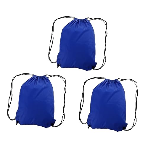 Veemoon 3stücke wasserdichte Kordelzugtaschen Aus Sporttasche Mit Kordelzug Wasserdichter Rucksack Für Reiten Und Sport Robust Und Langlebig Leicht Und Platzsparend Aufbewahrungstaschen von Veemoon