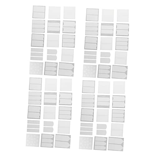 Veemoon 4 Sätze French Nail Tip Guide Sticker Selbstklebende Nagel Schablonen für Präzise Maniküre Strapazierfähige Nail Art Accessoires DIY Tool von Veemoon