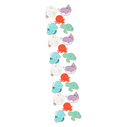 Veemoon 4 Sätze Teiliges Cartoon Emaille Broschen Niedliche Meeresbewohner Anstecker Für Kleidung Taschen Hüte Dekoration Für Partys 5 Stücke * 4 von Veemoon