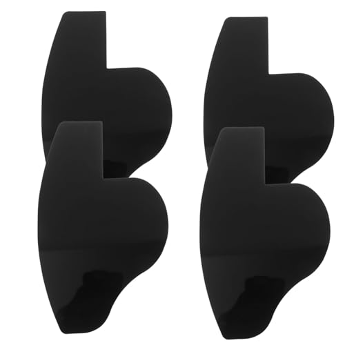 Veemoon 4 Stck Teiliges Haaransatz former aus Langlebigem Kunststoff Haarlinien schablone für Männer Geeignet für Haarfaser spray Kompakt und Leicht für Bart Haaransatzgestaltung Zuhause von Veemoon