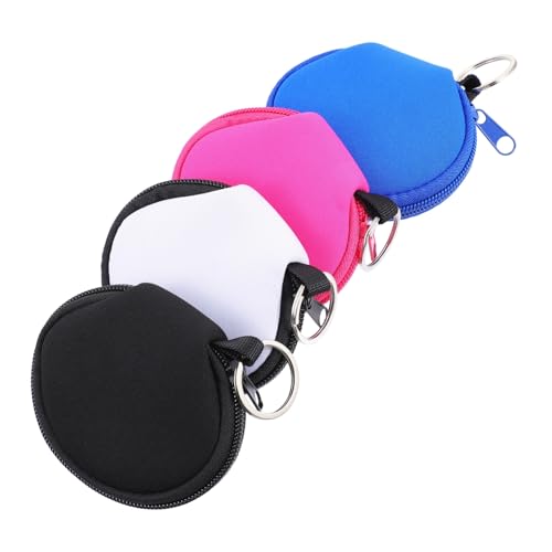 Veemoon 4stücke Praktische Kopfhörer Und Masken-Organizer Aus Neopren Wasserdichter Und Tragbarer Aufbewahrungsbeutel Für Ohrhörer Und Vielseitig Einsetzbar Für Reisen Und Alltag von Veemoon
