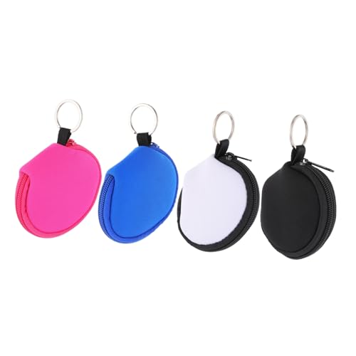 Veemoon 4stücke Neopren Ohrhörer Und Organizer Wasserdichter Aufbewahrungsbeutel Für Gym Und Outdoor-aktivitäten Zufällige Farben von Veemoon