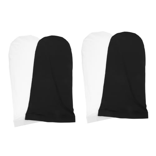 Veemoon 4stücke Dreadlock-mützen -caps Turban-mütze Schlafmütze Unisex Mit Langem Hergestellt Aus Polyester Atmungsaktiv Und Angenehm Zu Tragen von Veemoon