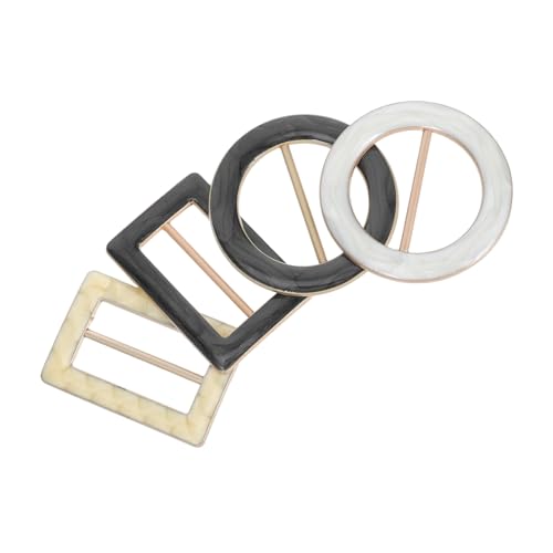 Veemoon 4 Stück Schal Ring Clip T Shirt Krawattenklammern Metall Seidenschals Verschluss Taillenschnalle Für Hemden Kleidung Zinklegierung Kleidung Wickelhalter von Veemoon