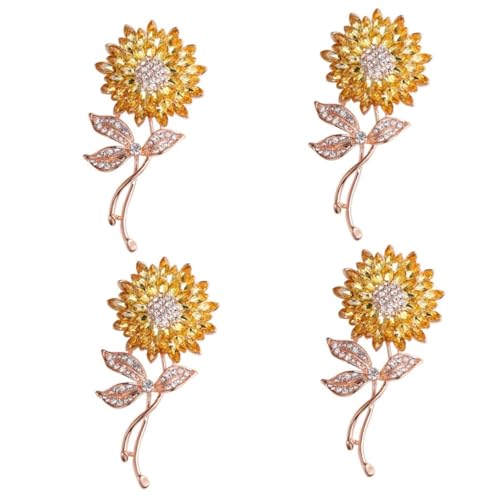 Veemoon 4 Stück Sonnenblumen Brosche Blumen Strass Brosche Stoff Blumen Brosche Blumen Brosche Damen Kleidungs Brosche Blumen Anstecknadel Brosche Für Herren Anzug Blumen Pullover Veemoon 4 Stück Sonnenblumen Brosche Blumen Strass Brosche Stoff Blumen Brosche Blumen Brosche Damen Kleidungs Brosche Blumen Anstecknadel Brosche Für Herren Anzug Blumen Pullover von Veemoon