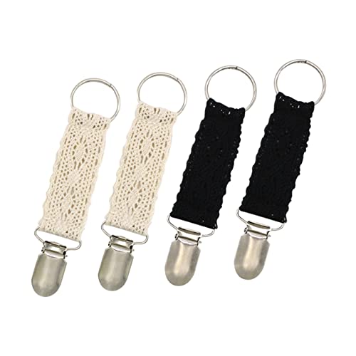 Veemoon 4stücke Spitze Hutclips Für Reisen Praktische Taschenclips Für Draußen Haltbare Hutbefestigungen Für Hüte Schals Masken Und Zubehör von Veemoon