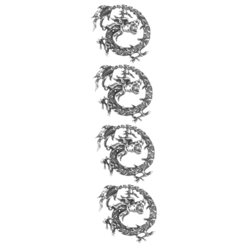 Veemoon 4 Stück Vintage Drachenbrosche für Männer Stylische Anstecknadel im Chinesischen Drachen Design Perfektes Kleidungsohrament für Festliche Anlässe Tägliches Robust Sicher Veemoon 4 Stück Vintage Drachenbrosche für Männer Stylische Anstecknadel im Chinesischen Drachen Design Perfektes Kleidungsohrament für Festliche Anlässe Tägliches Robust Sicher von Veemoon